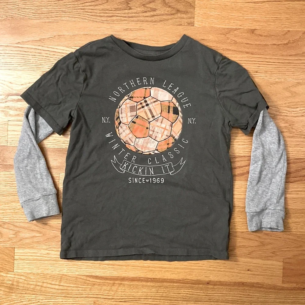 Gap Soccer-themed LS Tee